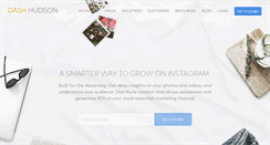 Desktop Screenshot of dashhudson.com